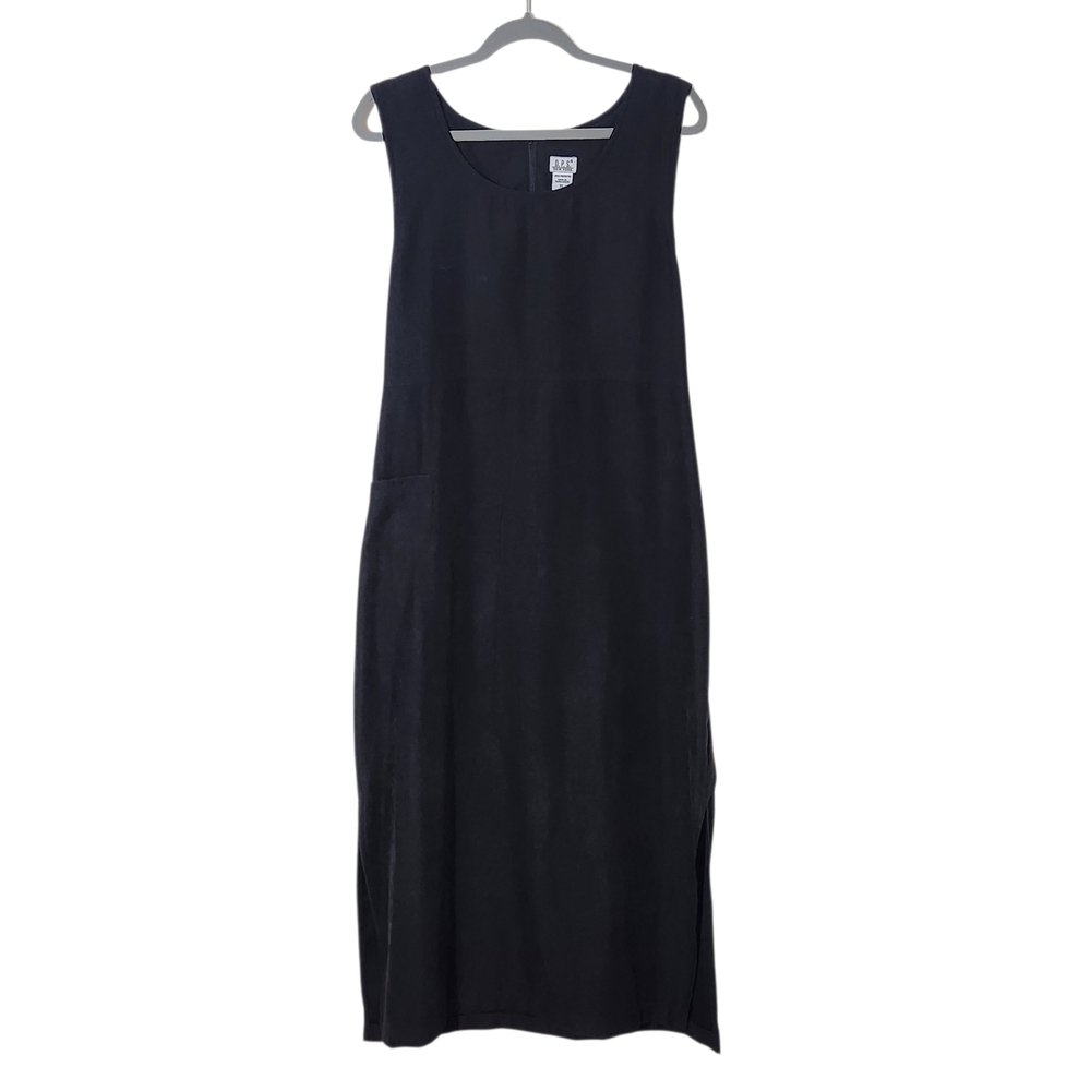 D.P.S. Black Sleeveless Maxi Dress Size XL